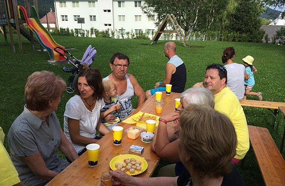 Viele Gäste bei der diesjährigen Sommertour „A Fassl für´s Gassl“ 