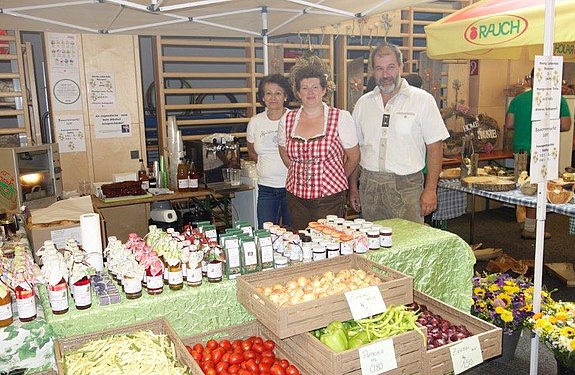 Großer Besucherandrang bei Grünbacher Bauernmarkt