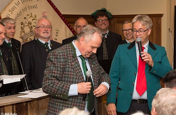 Grünbacher Sänger feierten den 125. Geburtstag